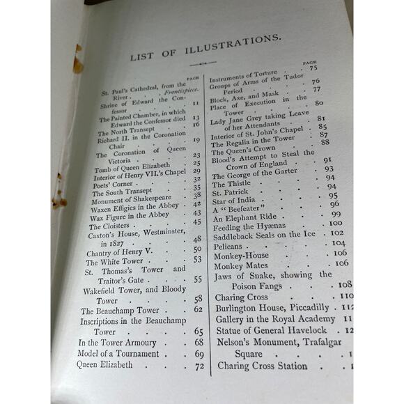 Rambles round London Town 1891 First Edition Printing  by C.L. Mateaux - Picture 8 of 9
